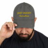 Just Ducky Distressed Dad Hat