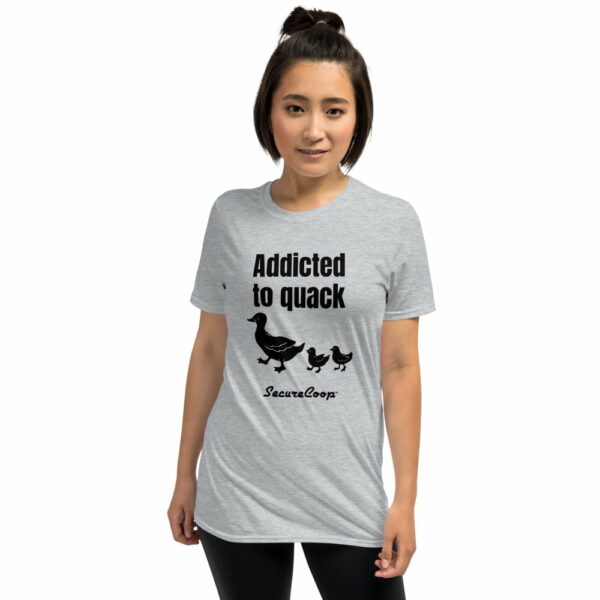 Addicted to Quack Short-Sleeve Unisex T-Shirt - Image 7