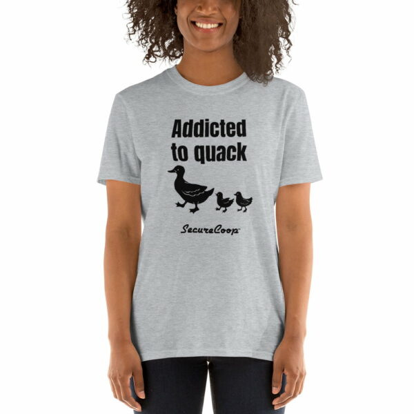 Addicted to Quack Short-Sleeve Unisex T-Shirt - Image 4