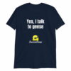 mockup-12315fc7.jpg Yes, I Talk To Geese Short-Sleeve Unisex T-Shirt