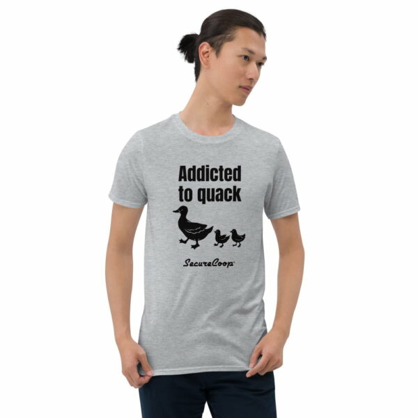 Addicted to Quack Short-Sleeve Unisex T-Shirt - Image 8
