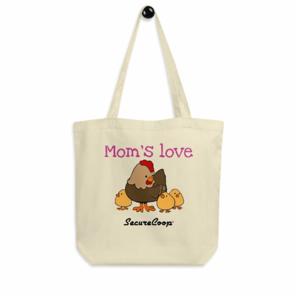 Mom's Love Oyster-Colored Eco Tote Bag