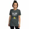 Yes, I Talk To Ducks Short-Sleeve Unisex T-Shirt