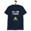 mockup-527838a0.jpg Yes, I Talk To Geese Short-Sleeve Unisex T-Shirt