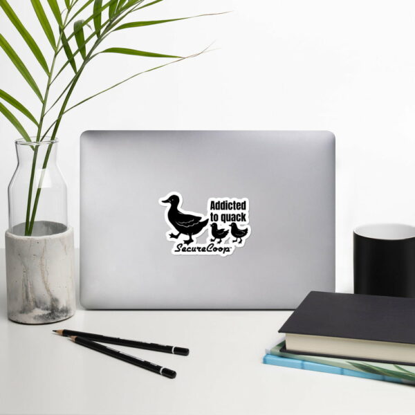 Addicted To Quack Sticker - Image 3