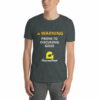 mockup-6fd2c54d.jpg WARNING! Prone to Discussing Geese Short-Sleeve Unisex T-Shirt
