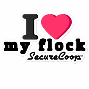 I <3 My Flock Sticker