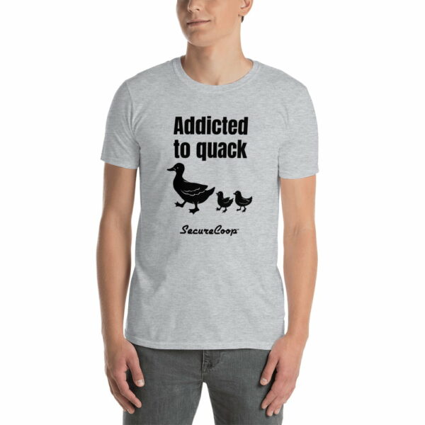 Addicted to Quack Short-Sleeve Unisex T-Shirt - Image 2