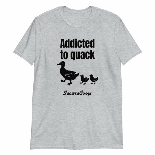 Addicted to Quack Short-Sleeve Unisex T-Shirt - Image 10
