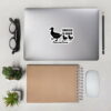 mockup-8b574a6a.jpg Addicted To Quack Sticker