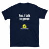 mockup-9fba4e28.jpg Yes, I Talk To Geese Short-Sleeve Unisex T-Shirt