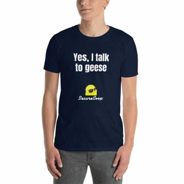Yes, I Talk To Geese Short-Sleeve Unisex T-Shirt - Image 2