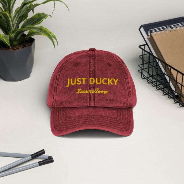 Just Ducky Vintage Cotton Twill Cap