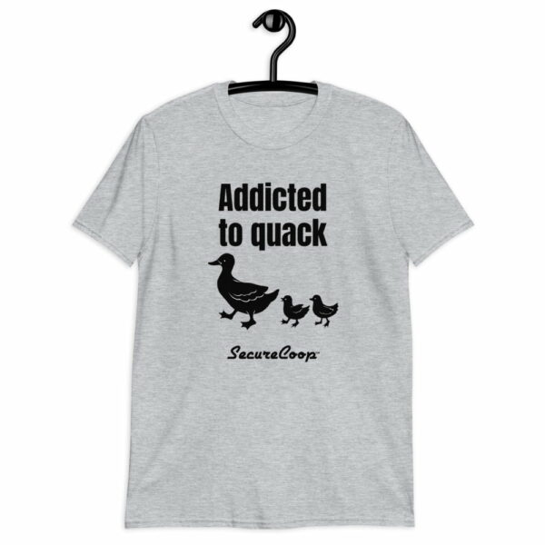 Addicted to Quack Short-Sleeve Unisex T-Shirt - Image 9