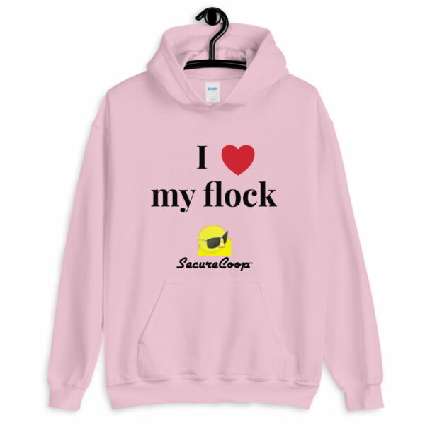 I <3 My Flock Unisex Hoodie - Image 3