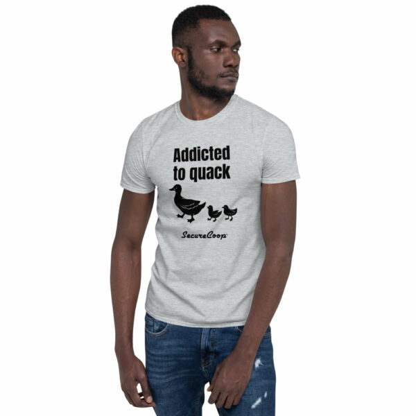 Addicted to Quack Short-Sleeve Unisex T-Shirt - Image 6