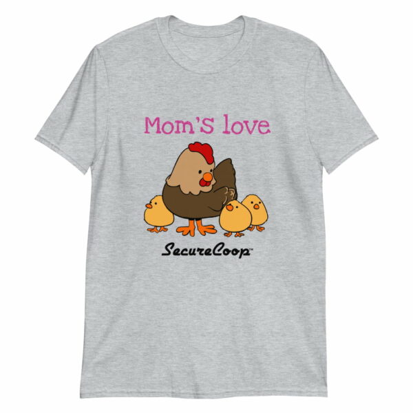 unisex-basic-softstyle-t-shirt-sport-grey-5fecb12b55de4.jpg Mom's Love Short-Sleeve Unisex T-Shirt