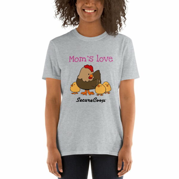 unisex-basic-softstyle-t-shirt-sport-grey-5fecb2450029d.jpg Mom's Love Short-Sleeve Unisex T-Shirt