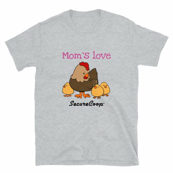 unisex-basic-softstyle-t-shirt-sport-grey-5fecb2450039d.jpg Mom's Love Short-Sleeve Unisex T-Shirt