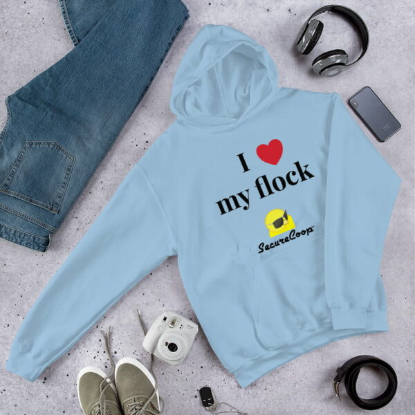 I <3 My Flock Unisex Hoodie - Image 13