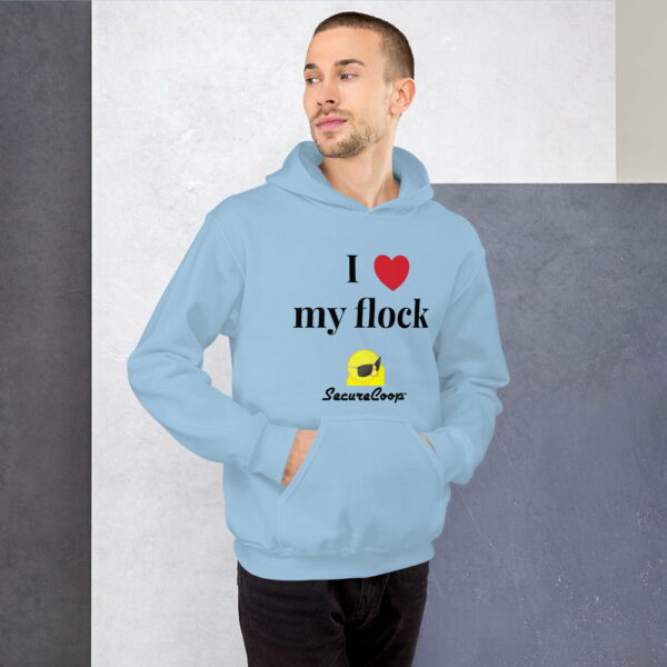 I <3 My Flock Unisex Hoodie - Image 14