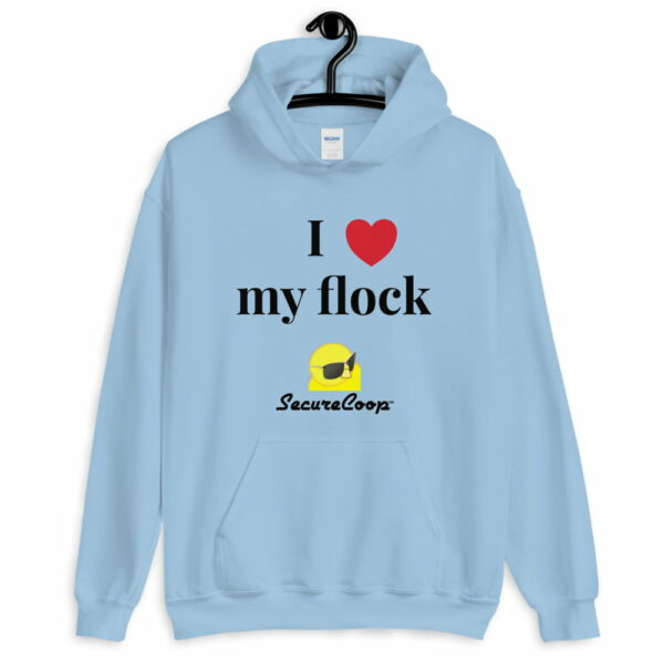 I <3 My Flock Unisex Hoodie - Image 15
