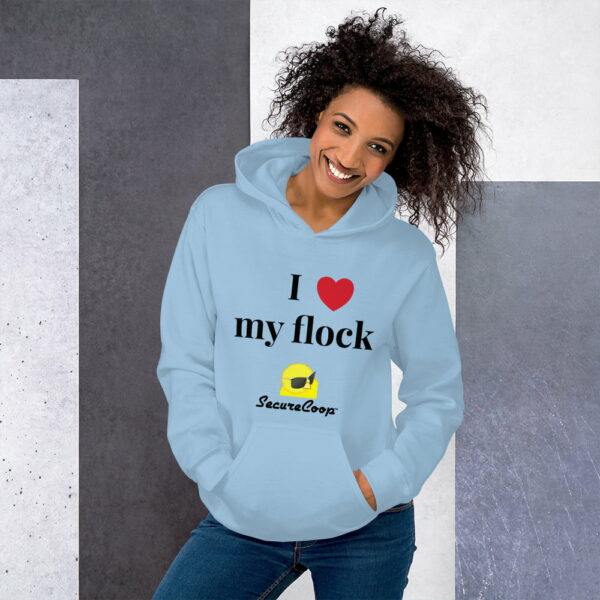 I <3 My Flock Unisex Hoodie - Image 17
