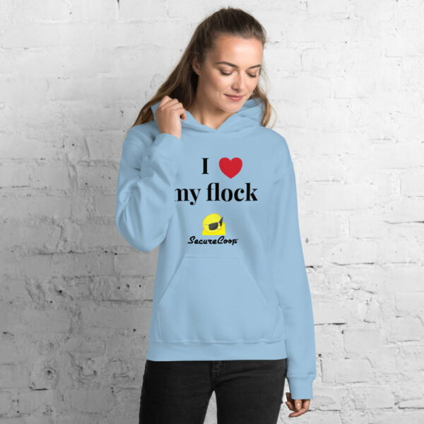 I <3 My Flock Unisex Hoodie - Image 19