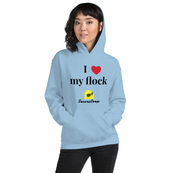 I <3 My Flock Unisex Hoodie - Image 20