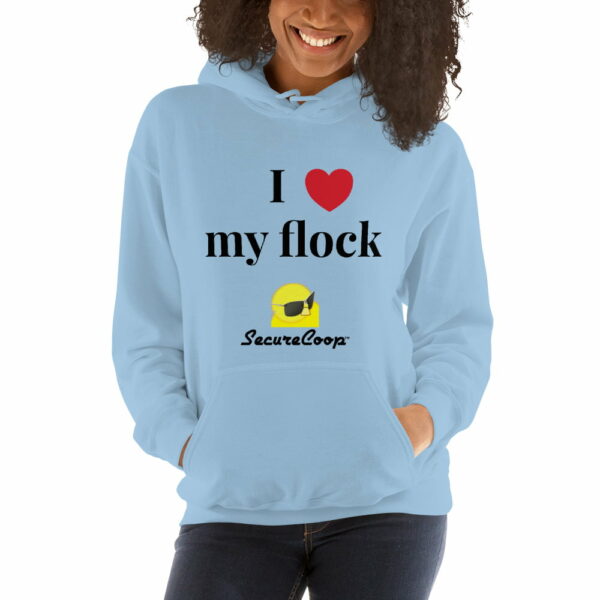 I <3 My Flock Unisex Hoodie - Image 21