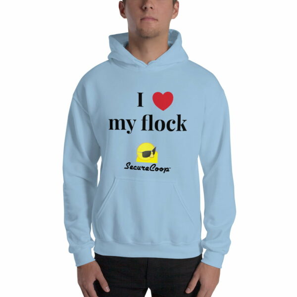I <3 My Flock Unisex Hoodie - Image 23