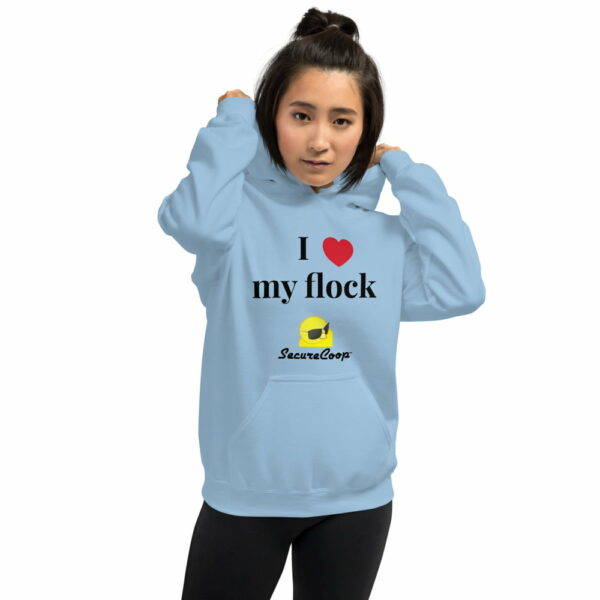 I <3 My Flock Unisex Hoodie - Image 24