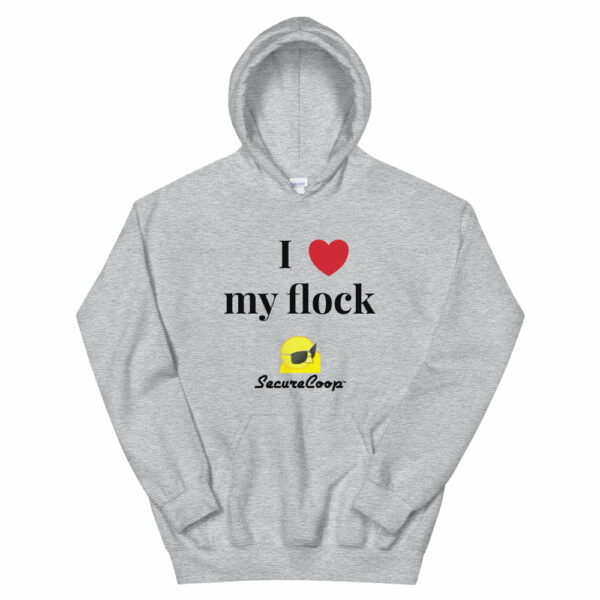 I <3 My Flock Unisex Hoodie - Image 28