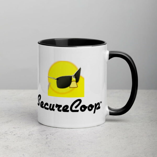 white-ceramic-mug-with-color-inside-black-11oz-5fecb69e49987.jpg I Just Really Like Chickens, Okay? Mug