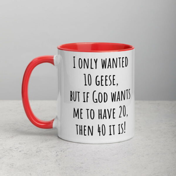 I Only Wanted 10 Geese Mug
