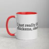 white-ceramic-mug-with-color-inside-red-11oz-5fecb69e499fd.jpg I Just Really Like Chickens, Okay? Mug