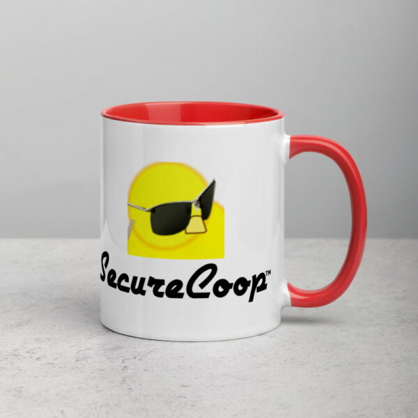 white-ceramic-mug-with-color-inside-red-11oz-5fecb69e49a2a.jpg I Just Really Like Chickens, Okay? Mug