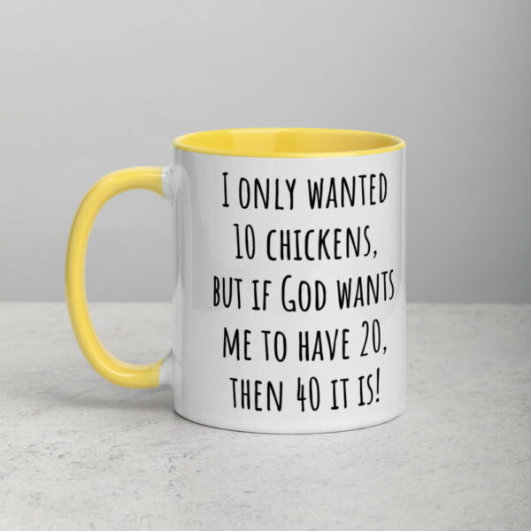 I Only Wanted 10 Chickens Mug - Image 18